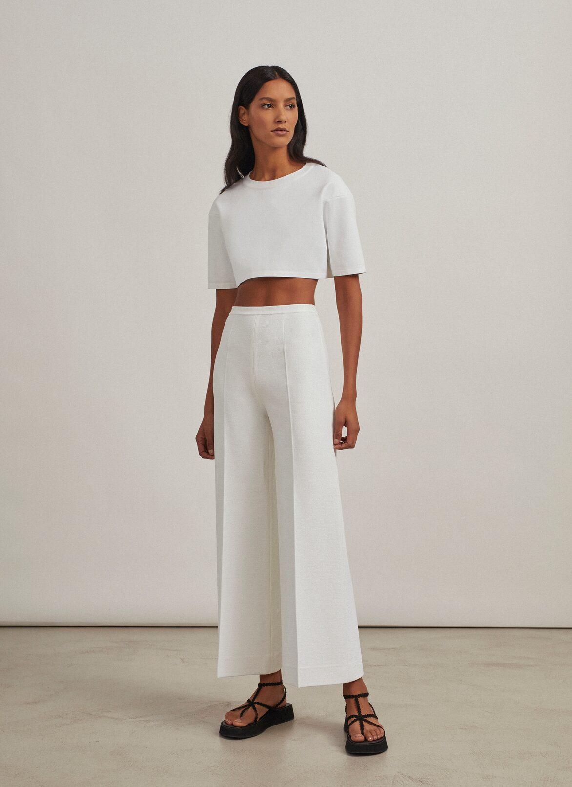 Trousers ALAÏA WHITE TROUSERS